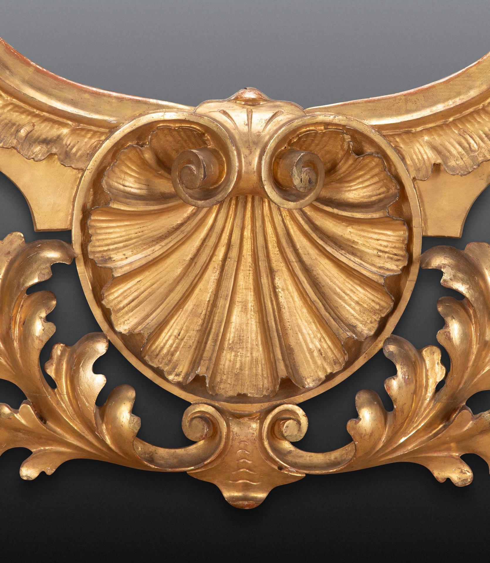 Grand miroir italien du 19ème siècle en vente 1