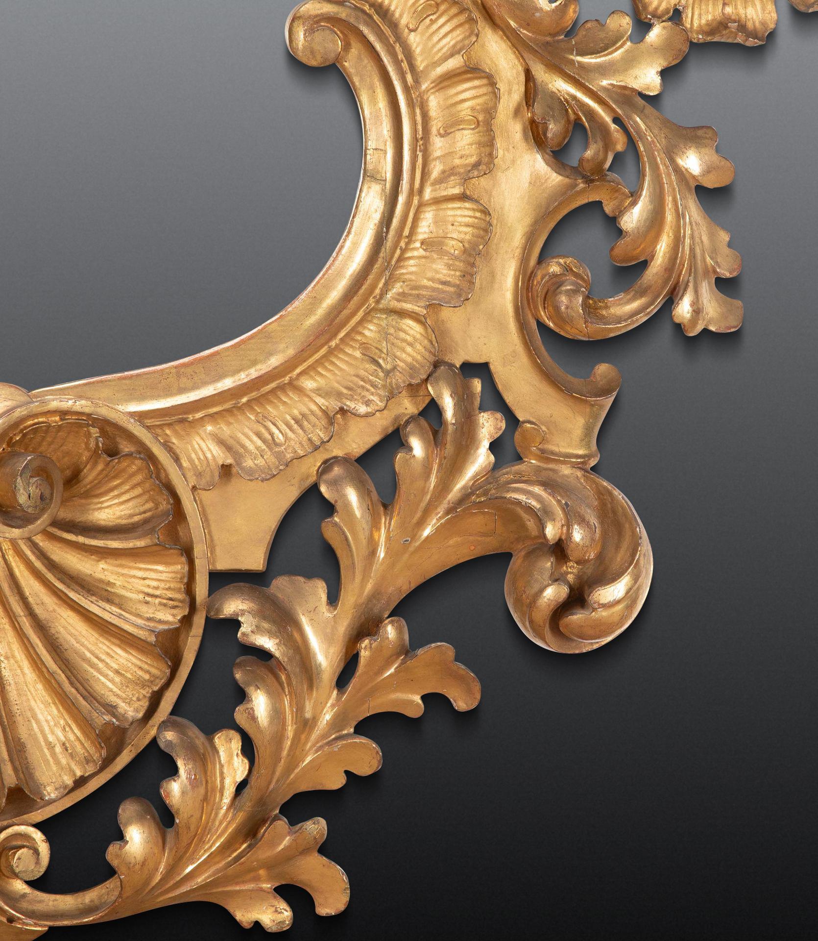 Grand miroir italien du 19ème siècle en vente 2