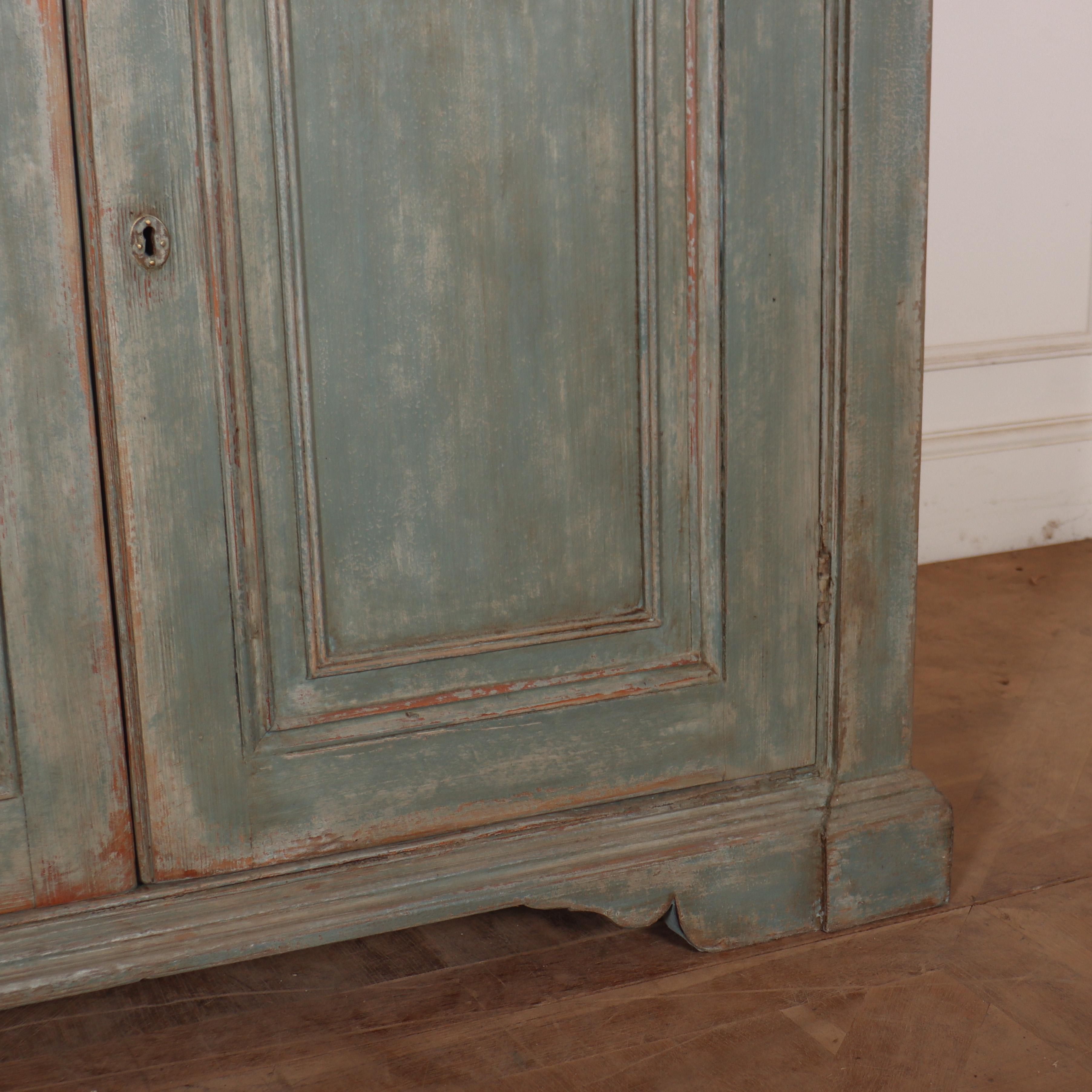 Large 19th Century Italian Painted Sideboard For Sale 3