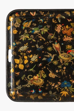 Large 19th Century Italian Toleware Tray