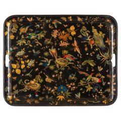Large 19th Century Italian Toleware Tray