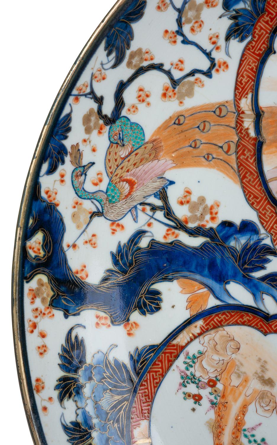 Large 19th Century Japanese Imari Charger 1