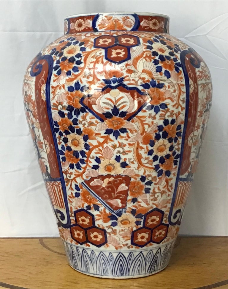 Beautiful Large 19th Century Japanese Imari Porcelain Dragon Vase -  Cheshire Antiques Consultant