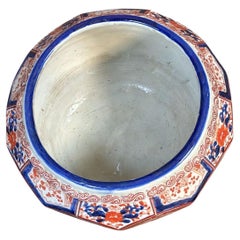 Large 19th Century Japonese Imari Planter Jardiniere