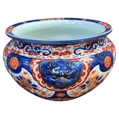 Large 19th Century Japonese Imari Planter Jardiniere