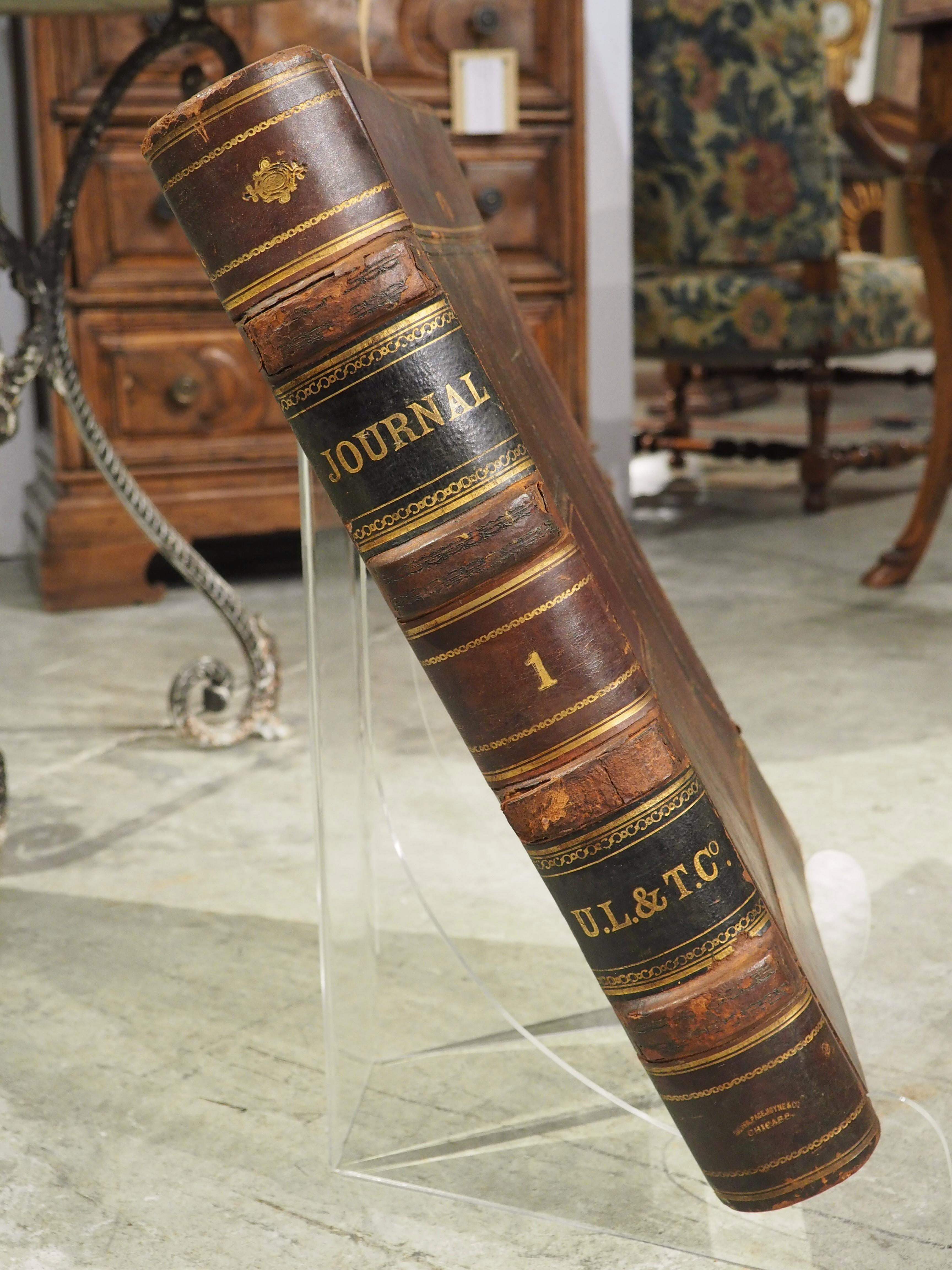 leather ledger