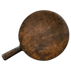 Antique Large 19th Century Lollipop Chopping Board