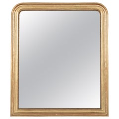 Antique Large 19th Century Louis Philippe Mirror