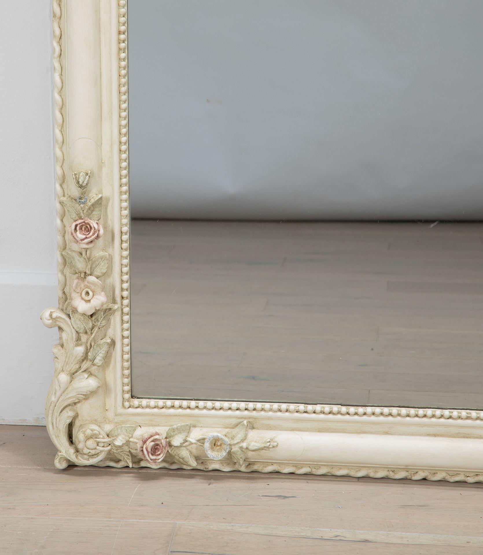 Grand miroir peint Louis Philippe du 19ème siècle en vente 1