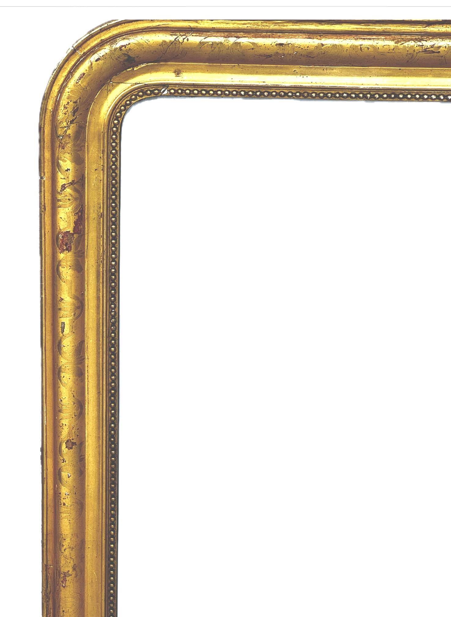 Gran espejo de pared Louis Philippe del siglo XIX en venta 1