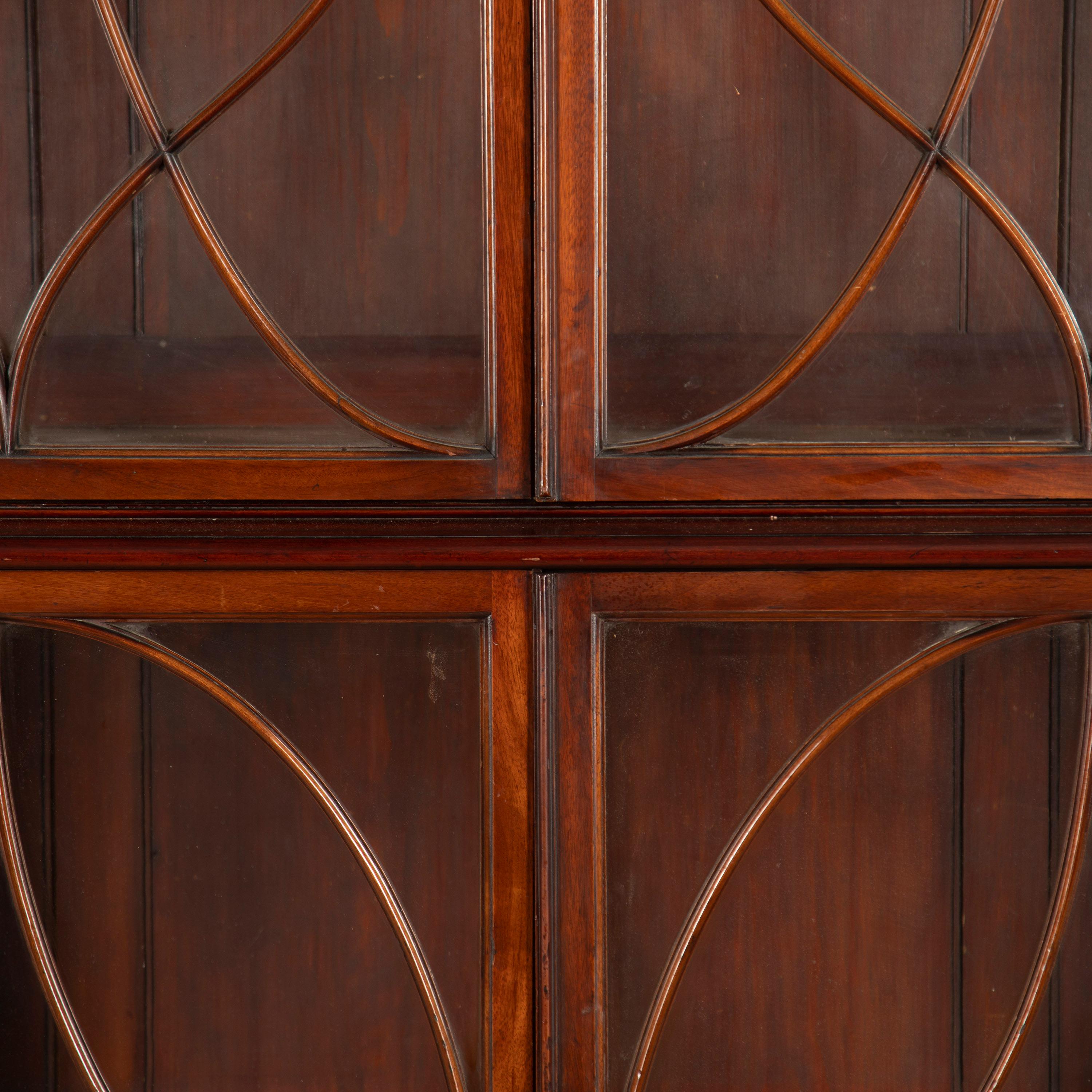 Large 19th Century Mahogany Country House Bookcase 4