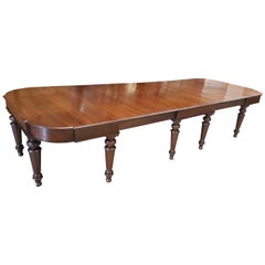 Used Large 19th Century Mahogany Table