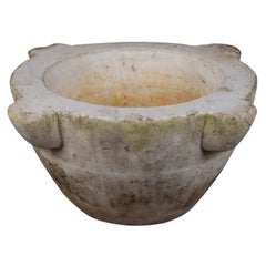 Large 19th Century Marble Mortar