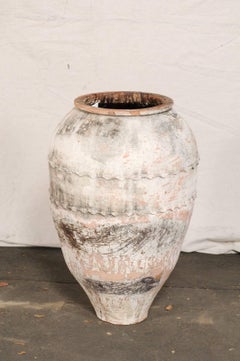 Large 19th Century Mediterranean Olive Jar