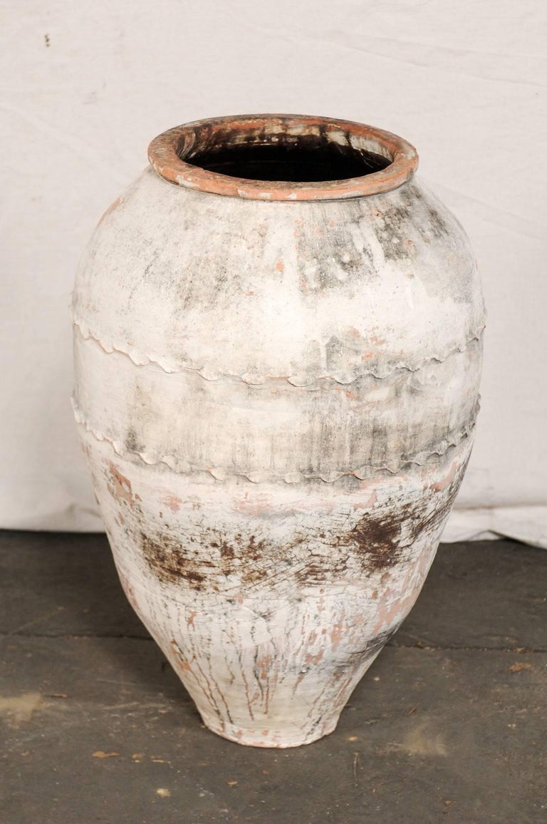 Large 19th Century Mediterranean Olive Jar at 1stDibs large
