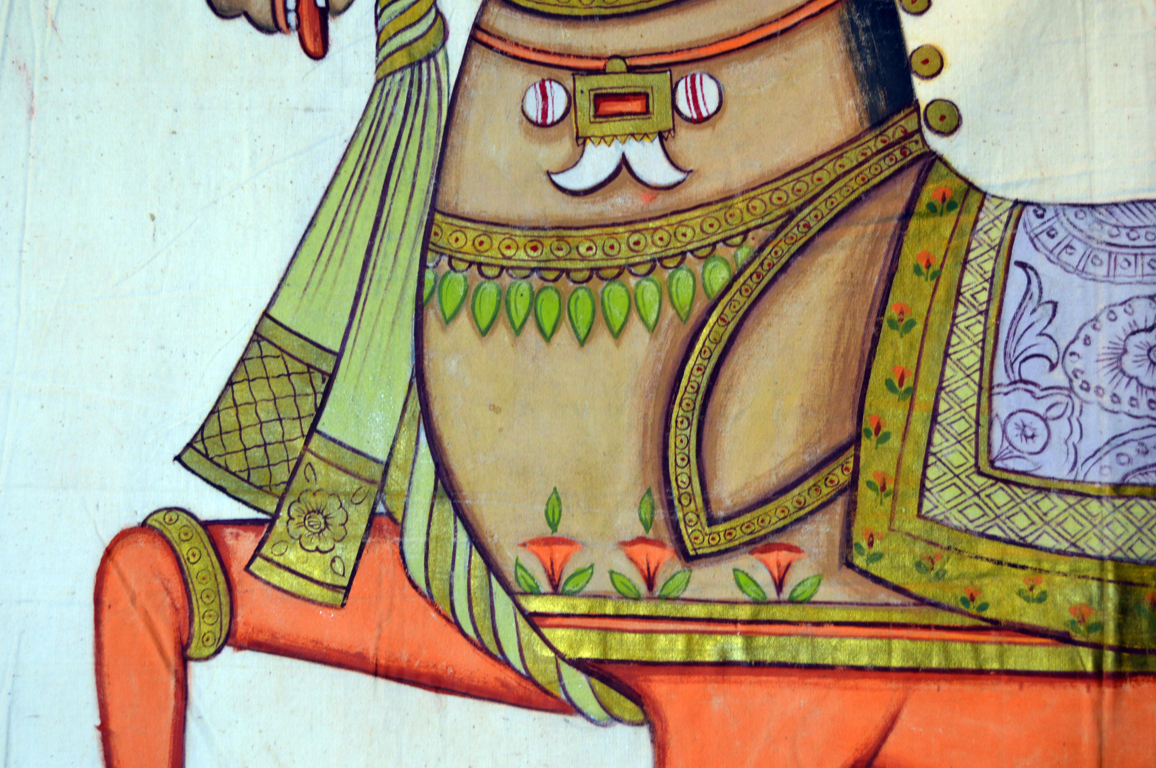 mughal horse painting