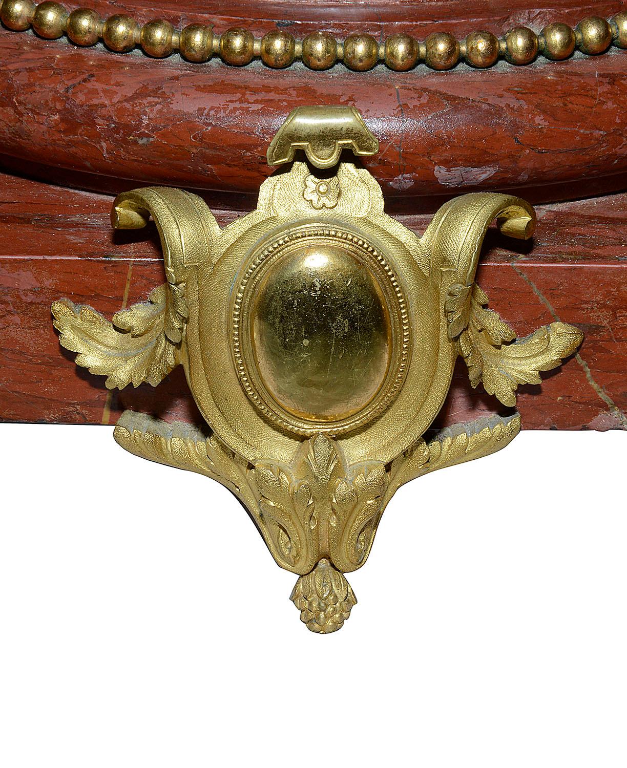 Large 19th Century Ormolu Globe Mantel Clock by Aug. Moreau In Good Condition For Sale In Brighton, Sussex