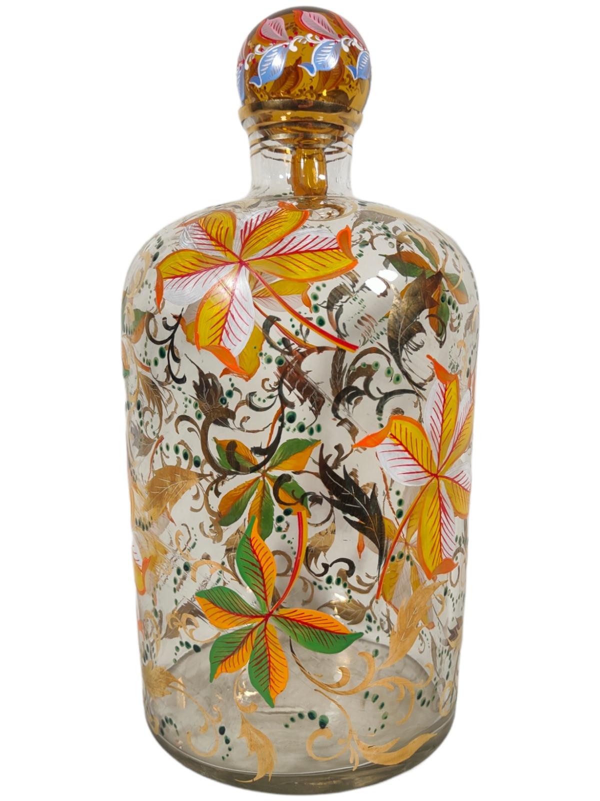 Large 19th Century Perfume Bottle 1