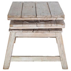 Large 19th Century Pine Sculptors Stand