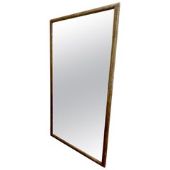 Large 19th Century Pine Tailors Mirror