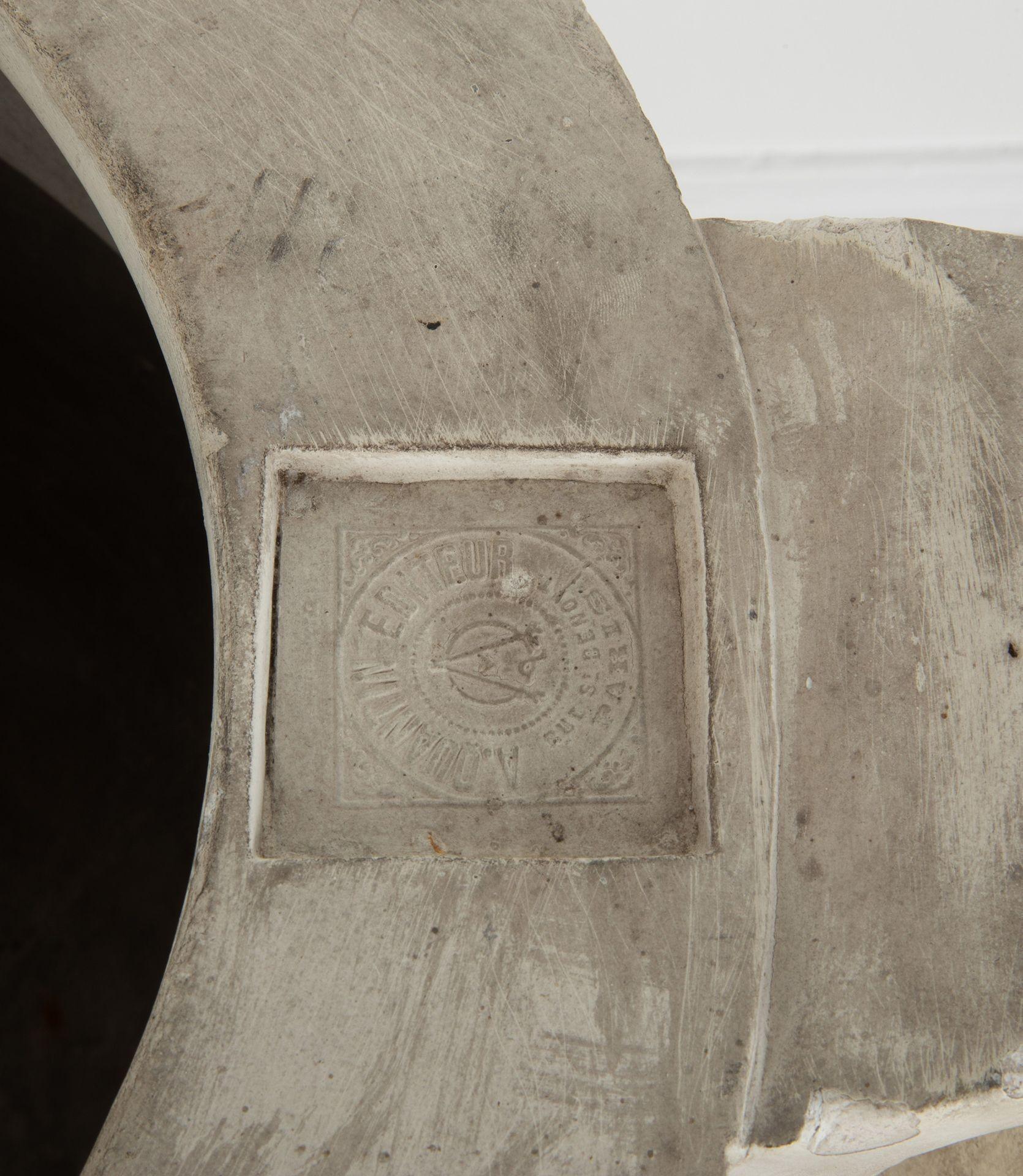 Grande urna in gesso del XIX secolo in vendita 3