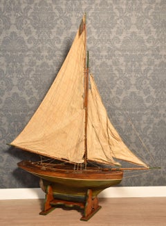 Large 19th century Pond Yach