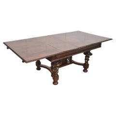 Large 19th Century Portuguese Extending Dining Table