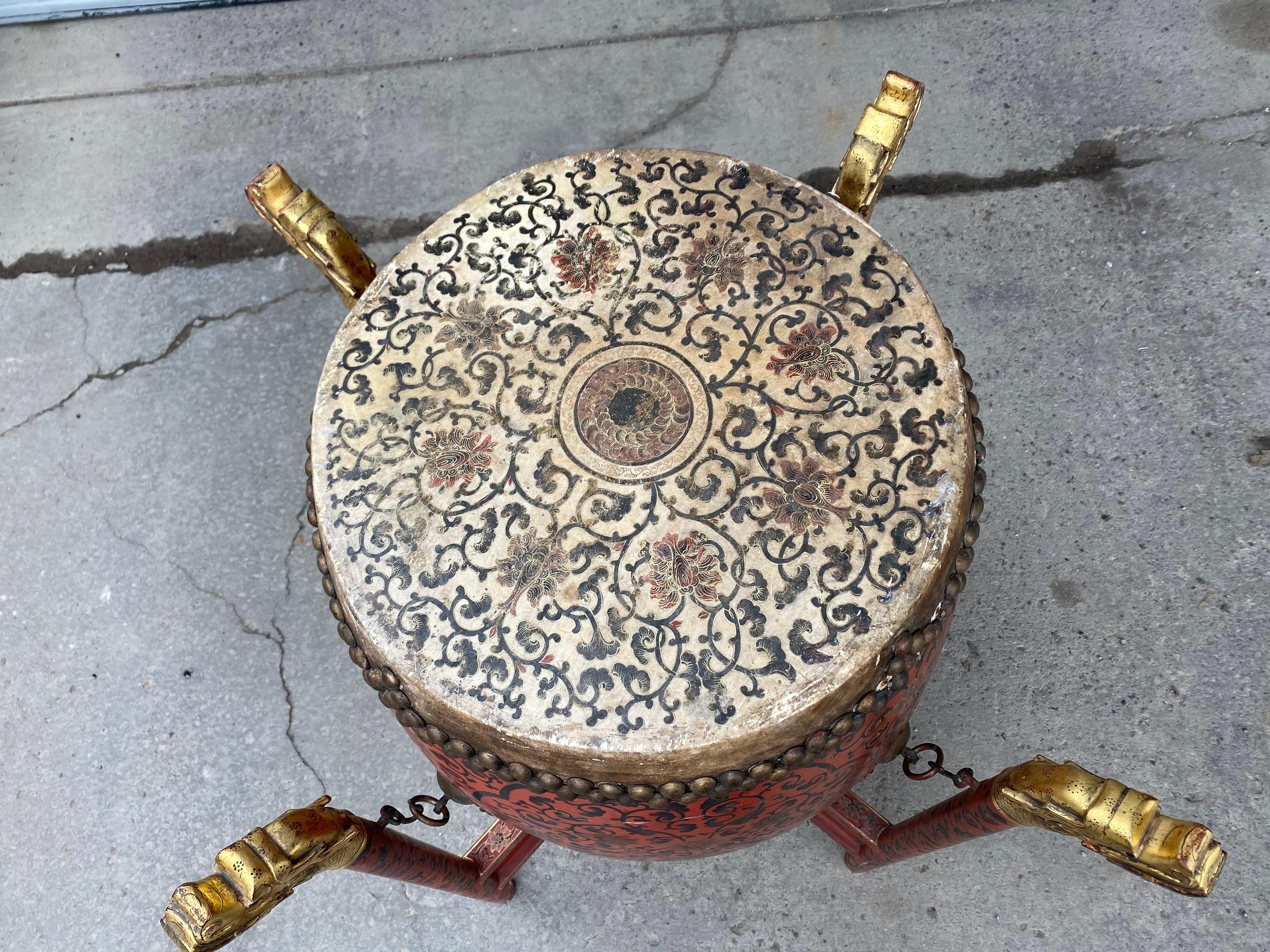 large chinese drum