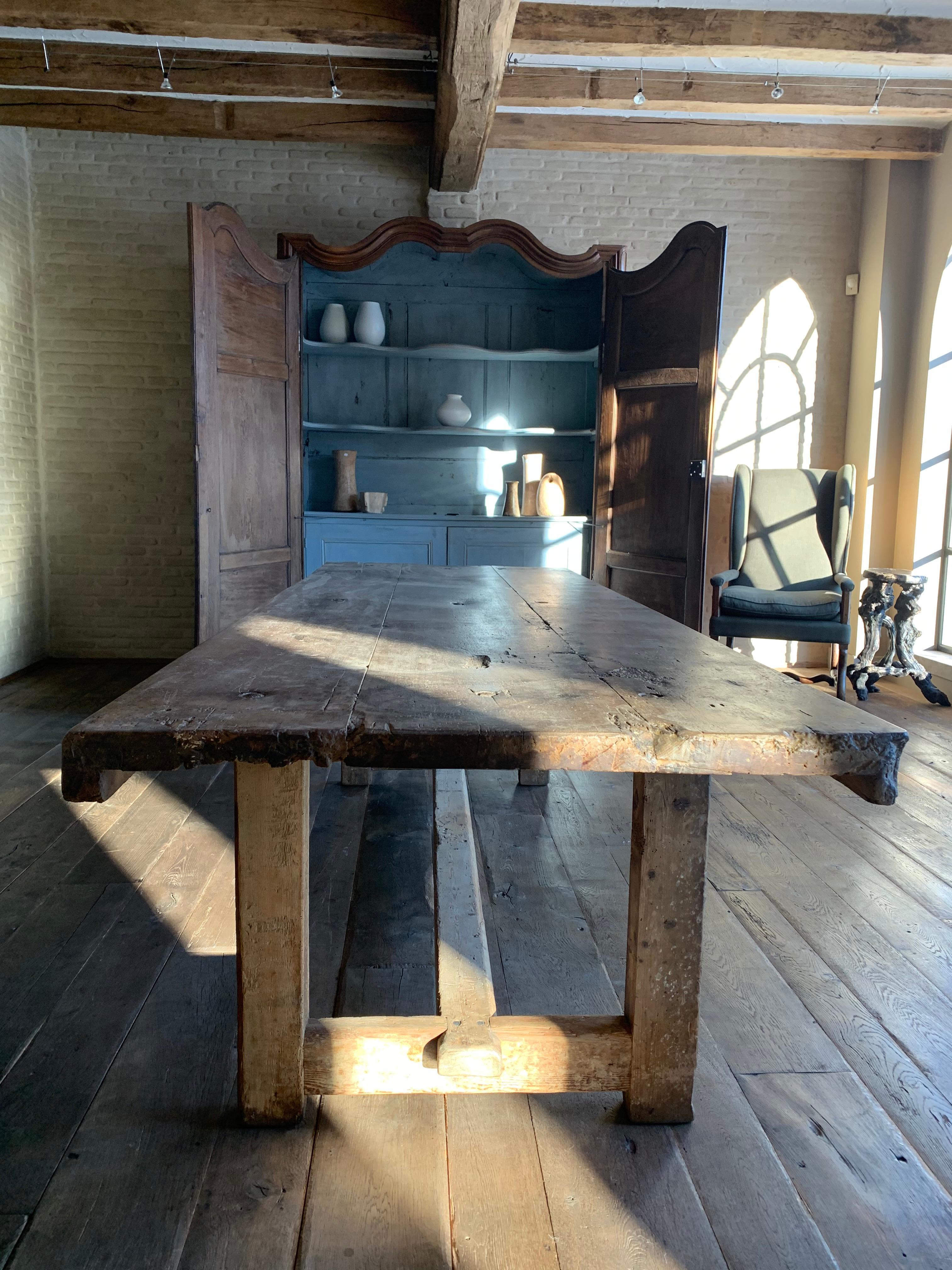 Large 19th Century Refectory Table 3