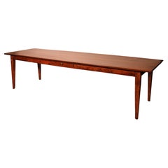 Large 19th Century Refectory Table