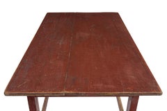 Large 19th century Scandinavian pine painted table