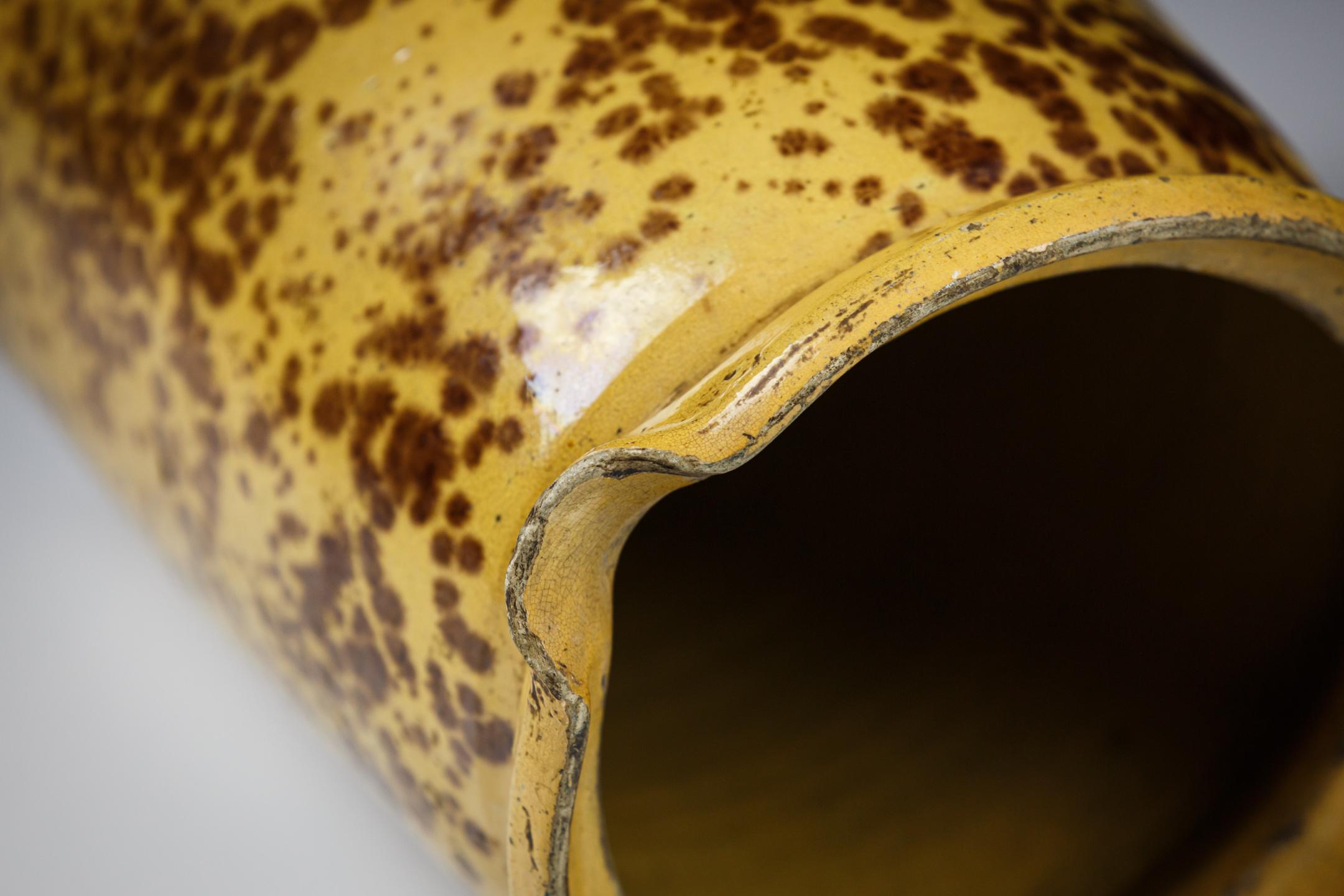 Large 19th Century Slipware Jug 8