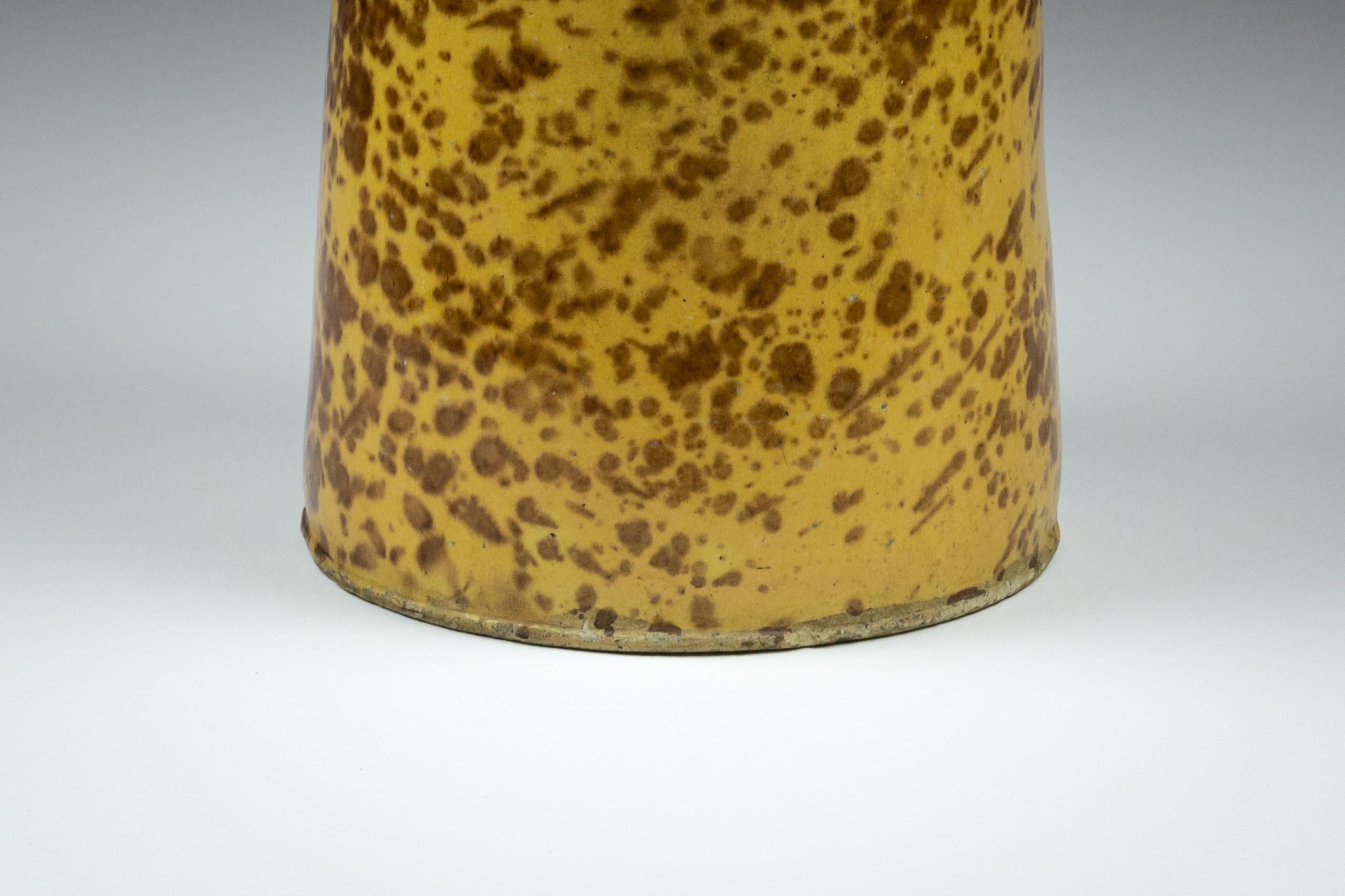French Large 19th Century Slipware Jug For Sale