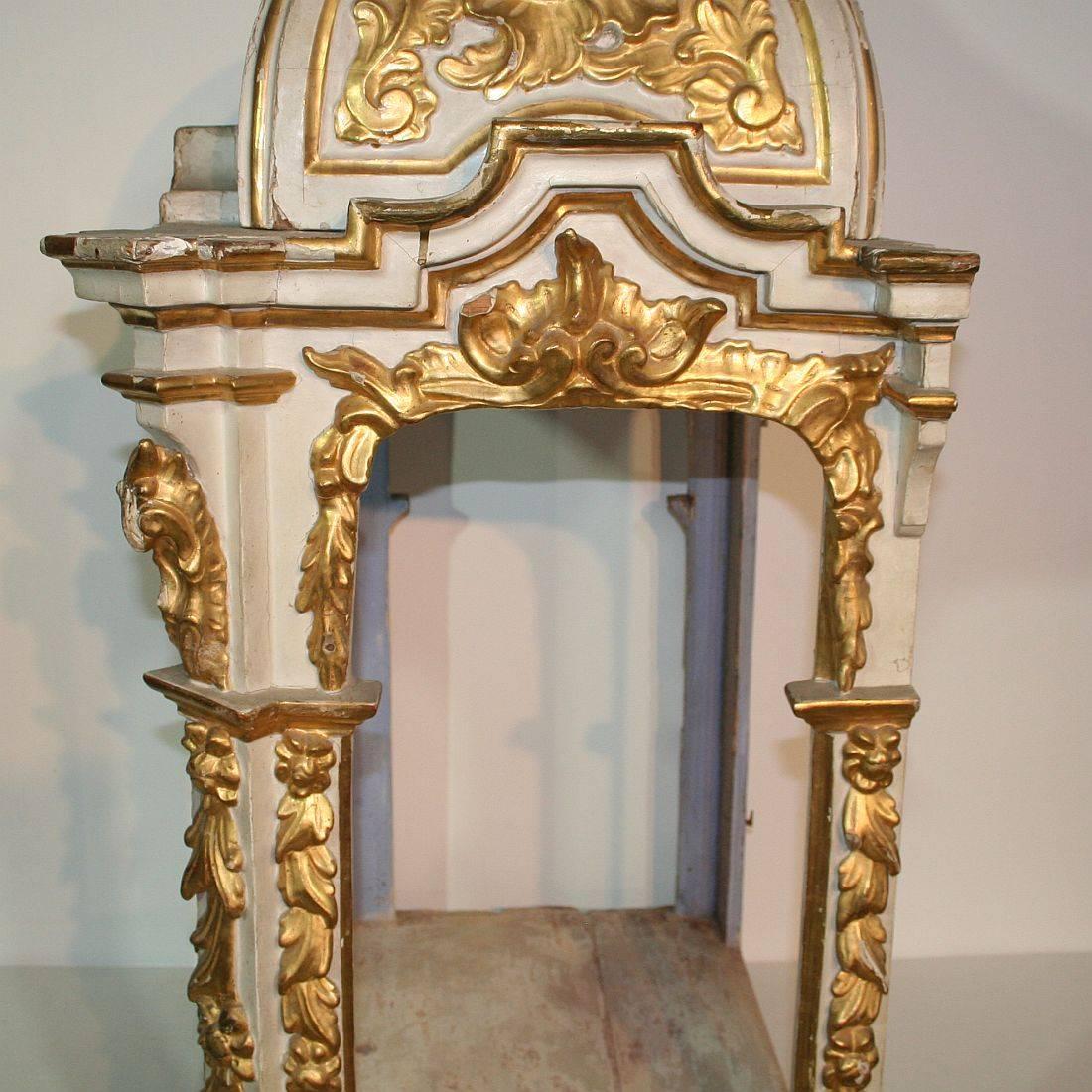 Large 19th Century Spanish Baroque Style Altar 11
