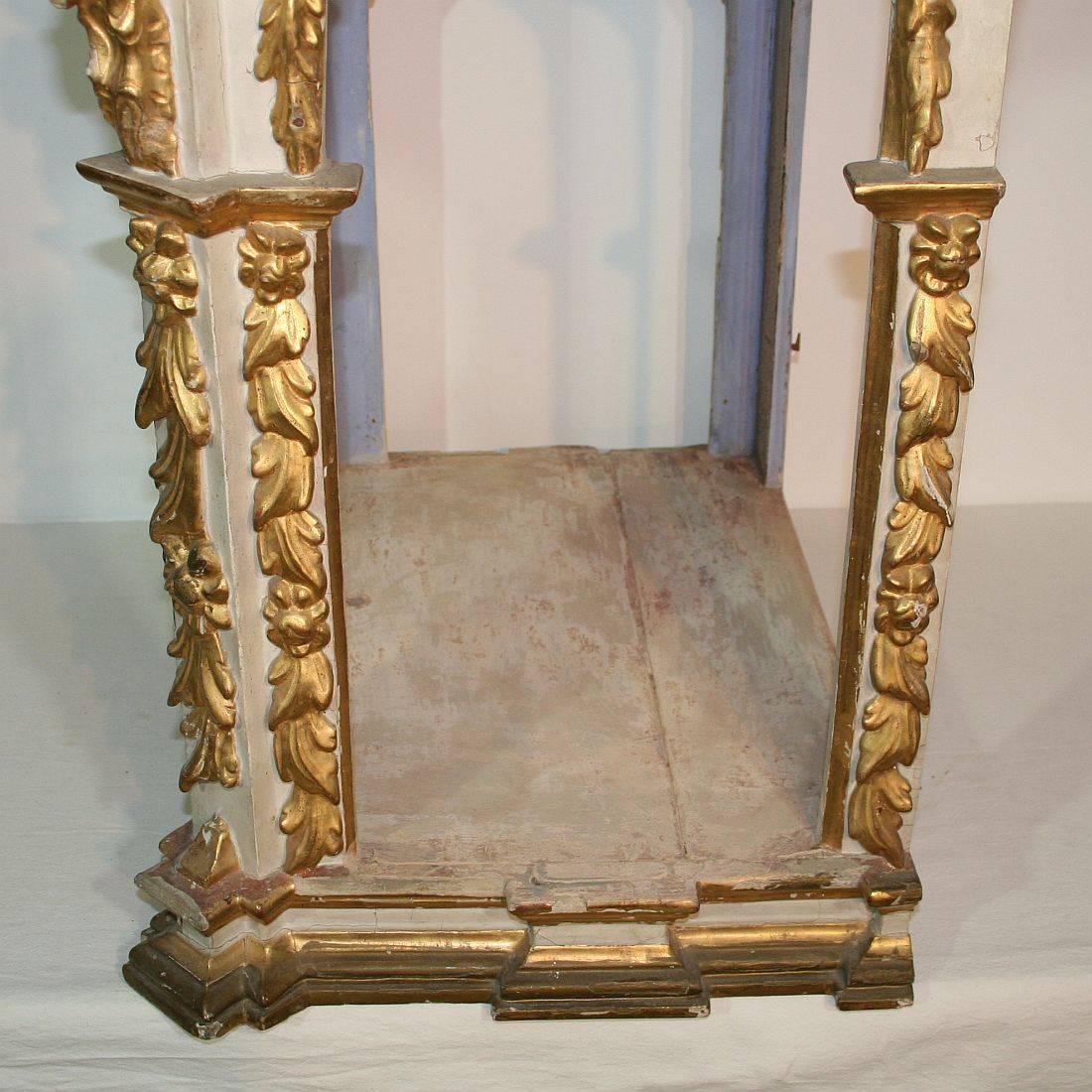 Large 19th Century Spanish Baroque Style Altar 12