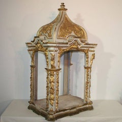 Large 19th Century Spanish Baroque Style Altar