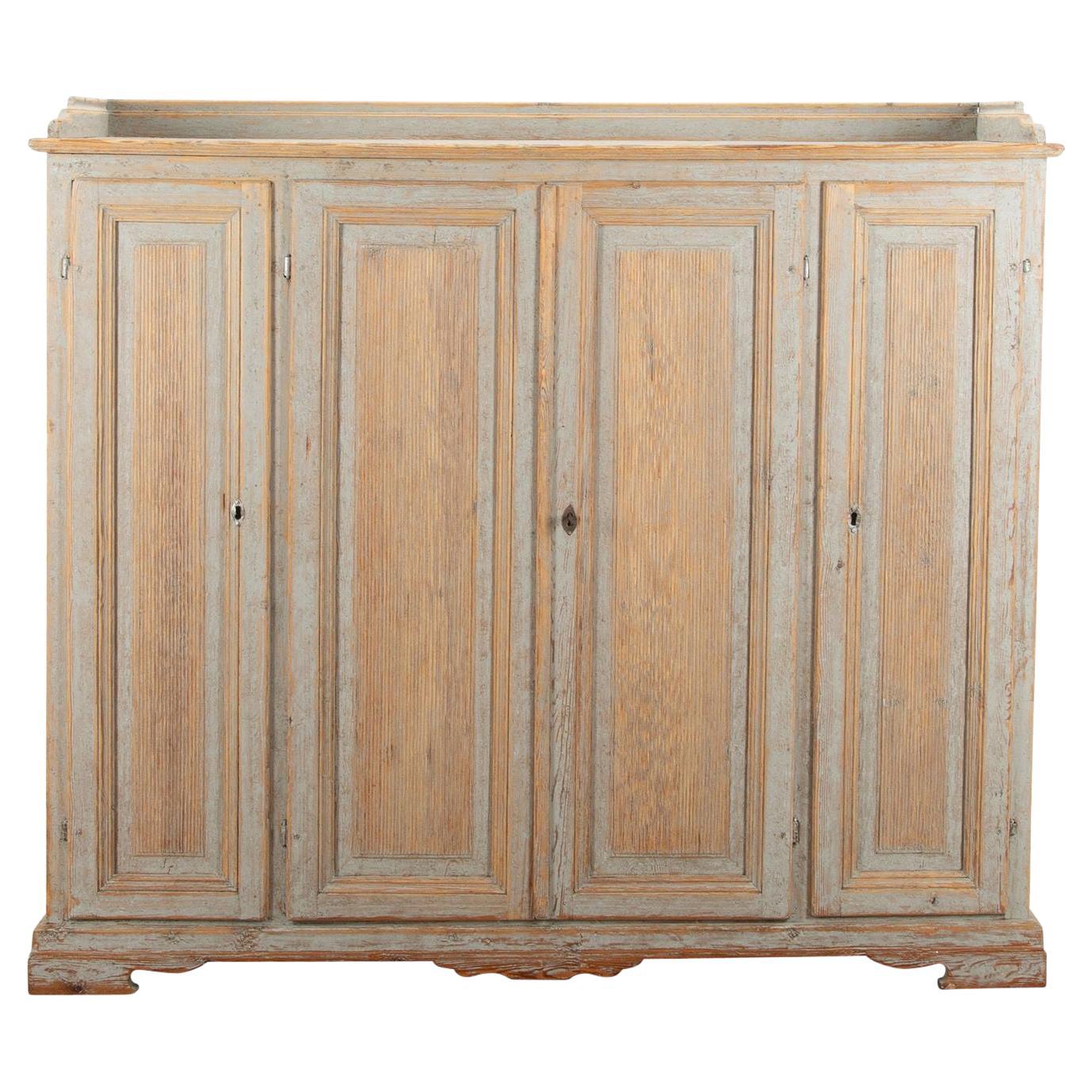 Large 19th Century Swedish Period Gustavian Buffet