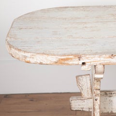 Large 19th Century Swedish Table with Later Paintwork