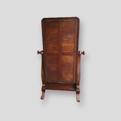 Large 19th Century Swing Cheval Mirror