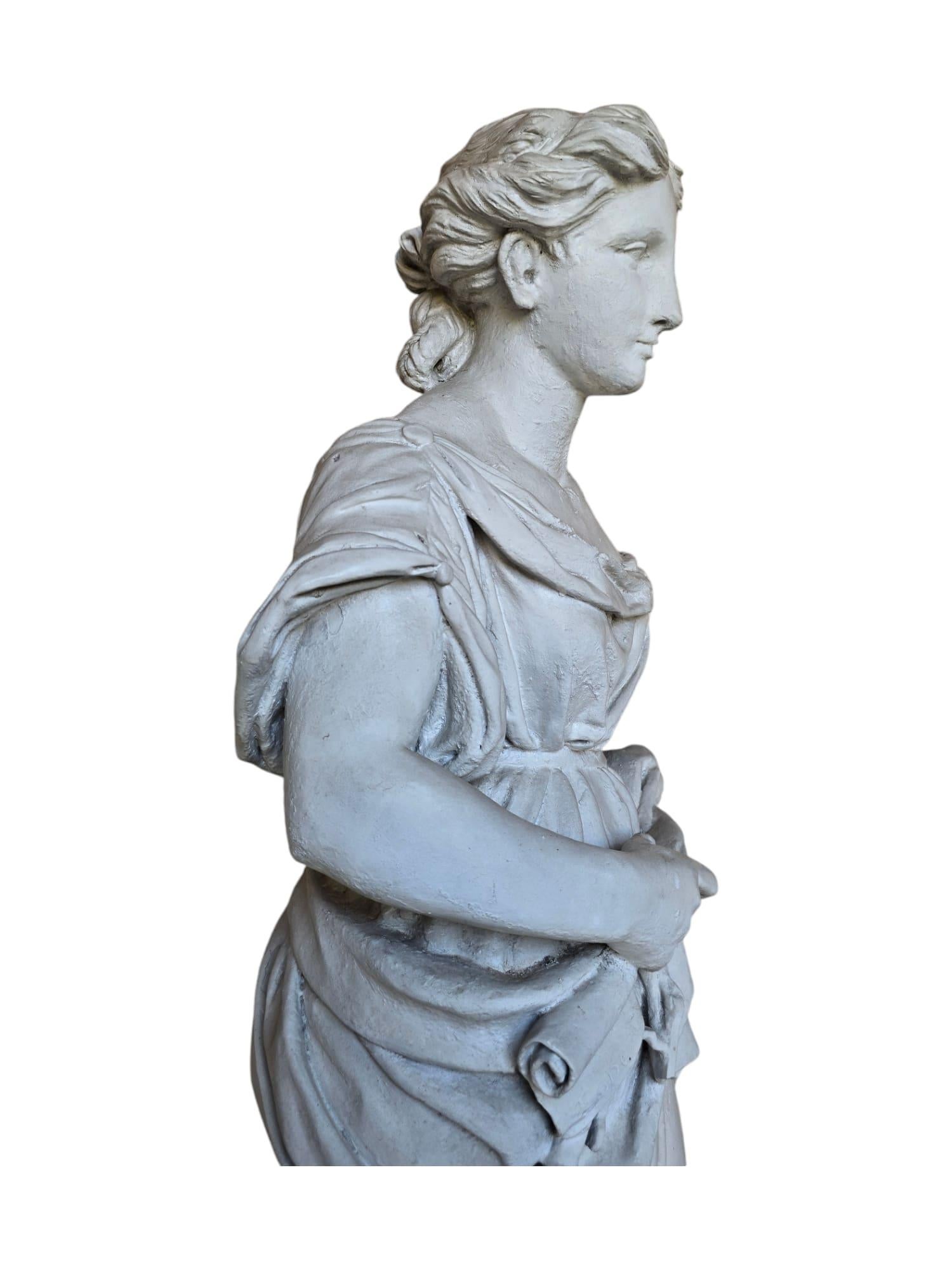 Grande Terracotta del XIX secolo 122 cm in vendita 8