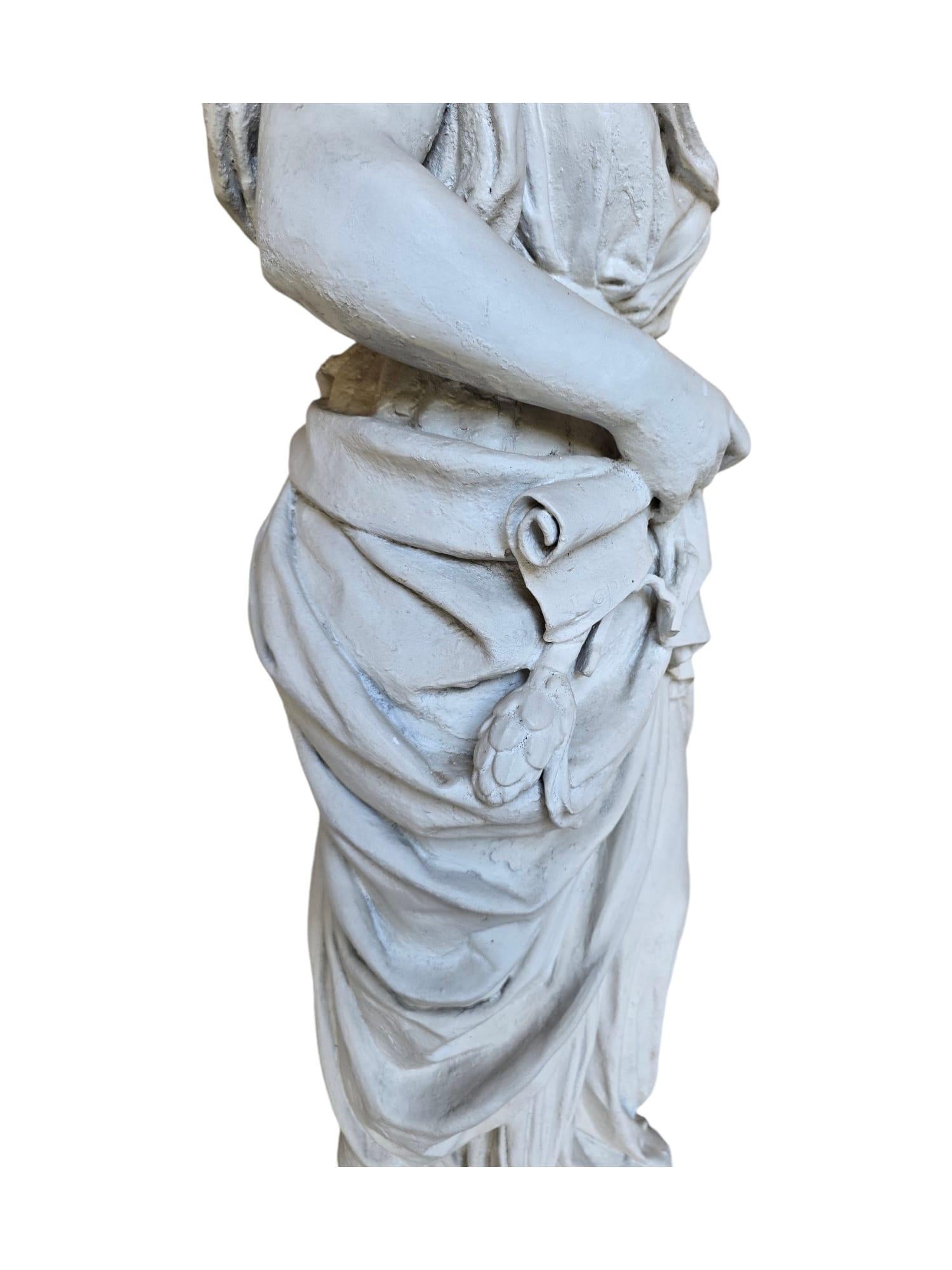 Grande Terracotta del XIX secolo 122 cm in vendita 9