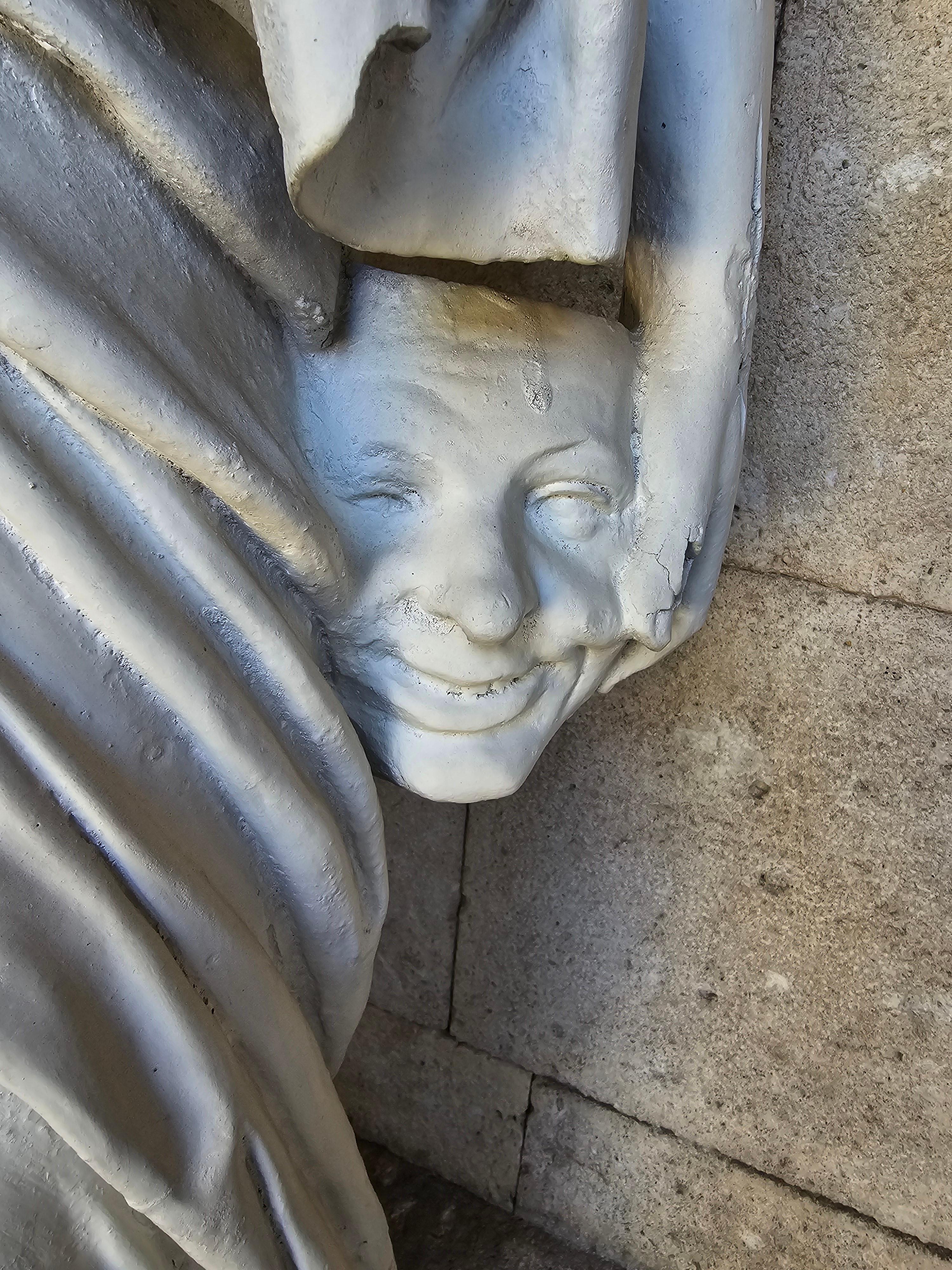 Grande Terracotta del XIX secolo 122 cm In condizioni buone in vendita a Madrid, ES