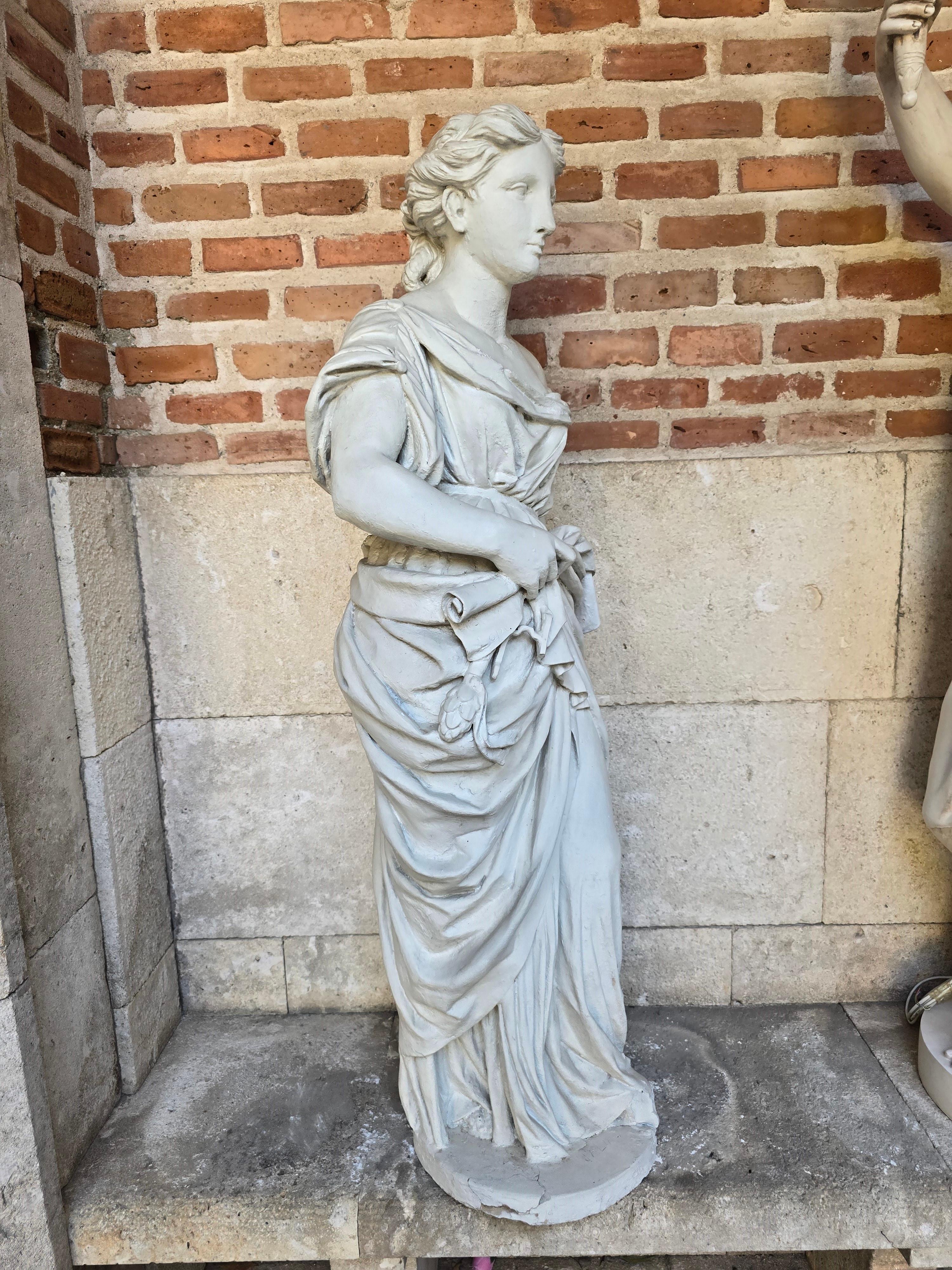 Grande Terracotta del XIX secolo 122 cm in vendita 2