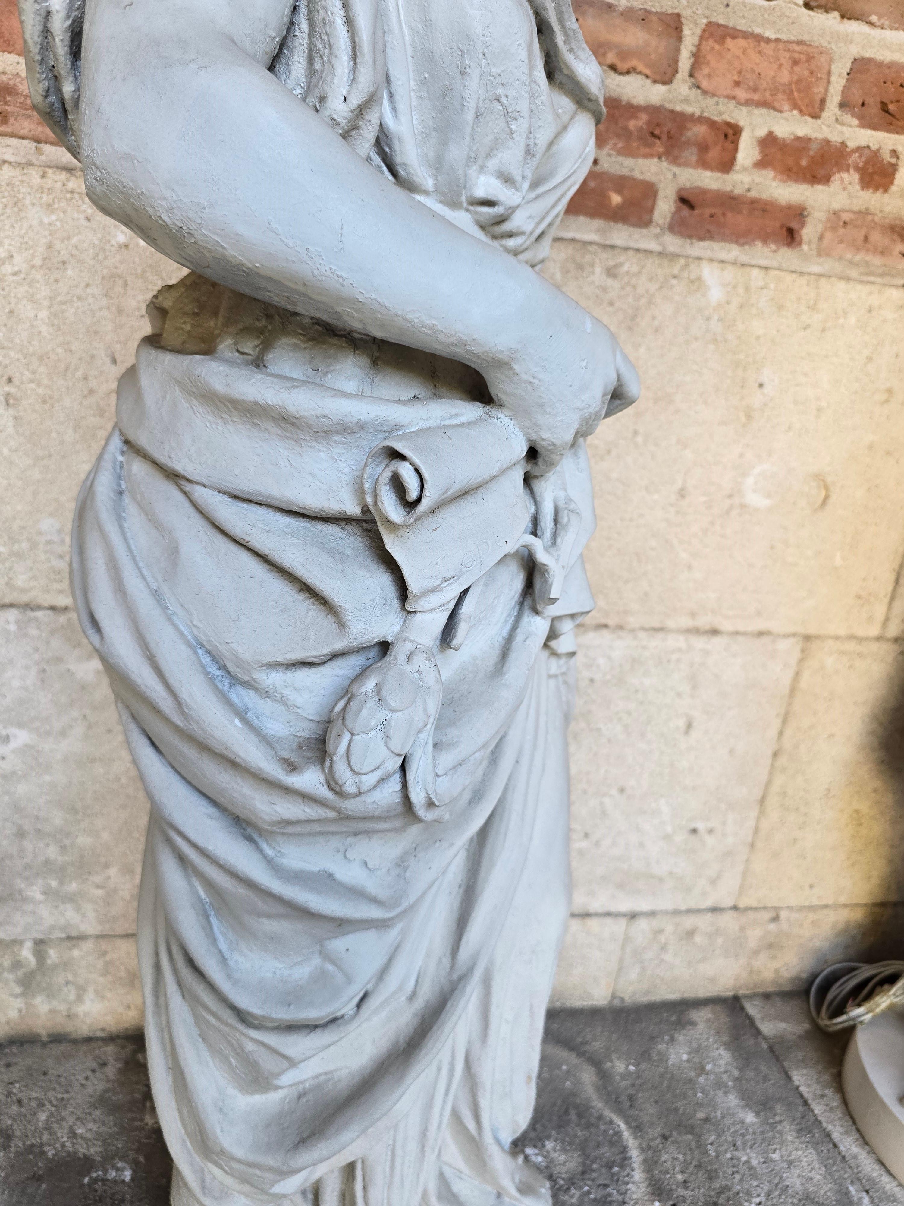 Grande Terracotta del XIX secolo 122 cm in vendita 3