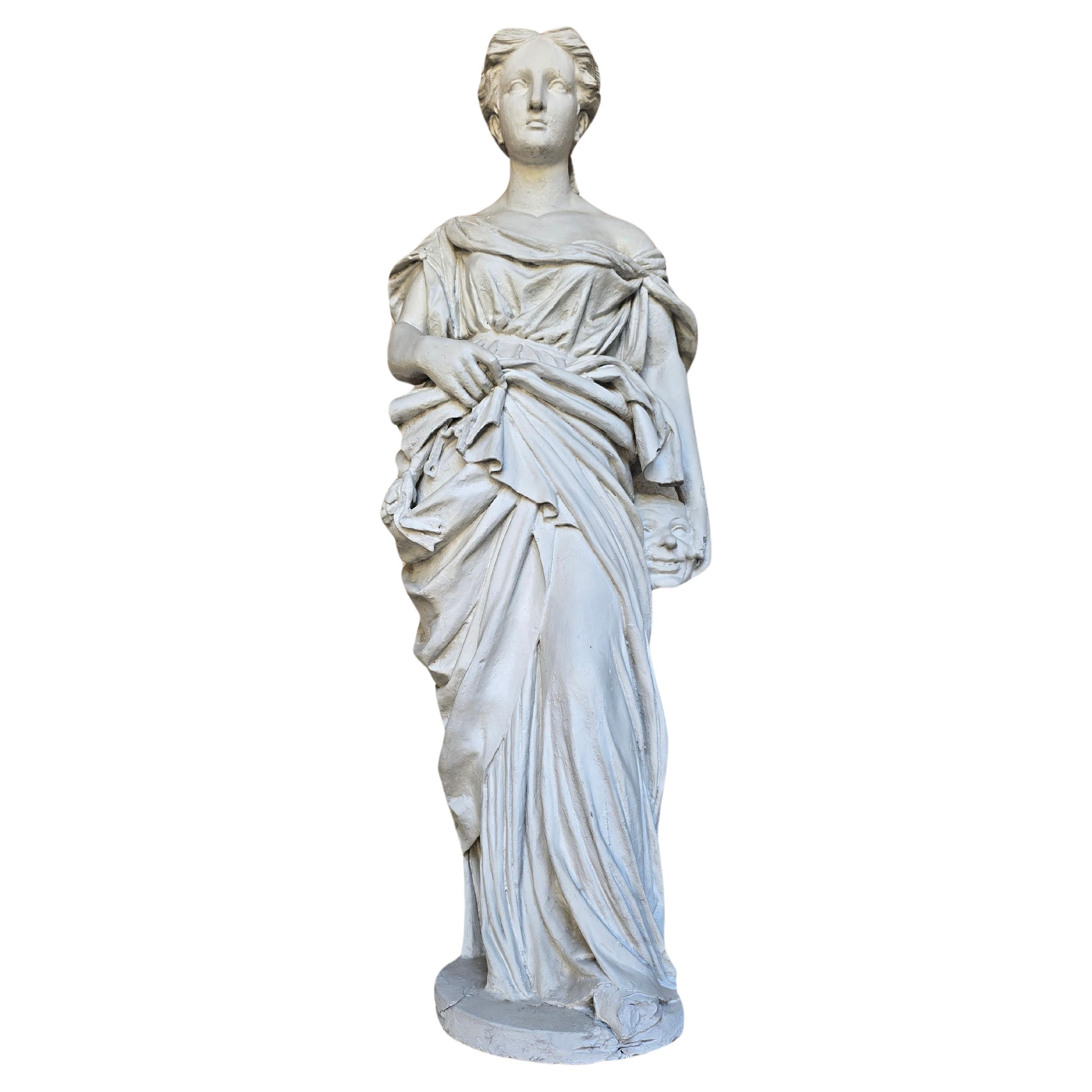 Grande Terracotta del XIX secolo 122 cm in vendita