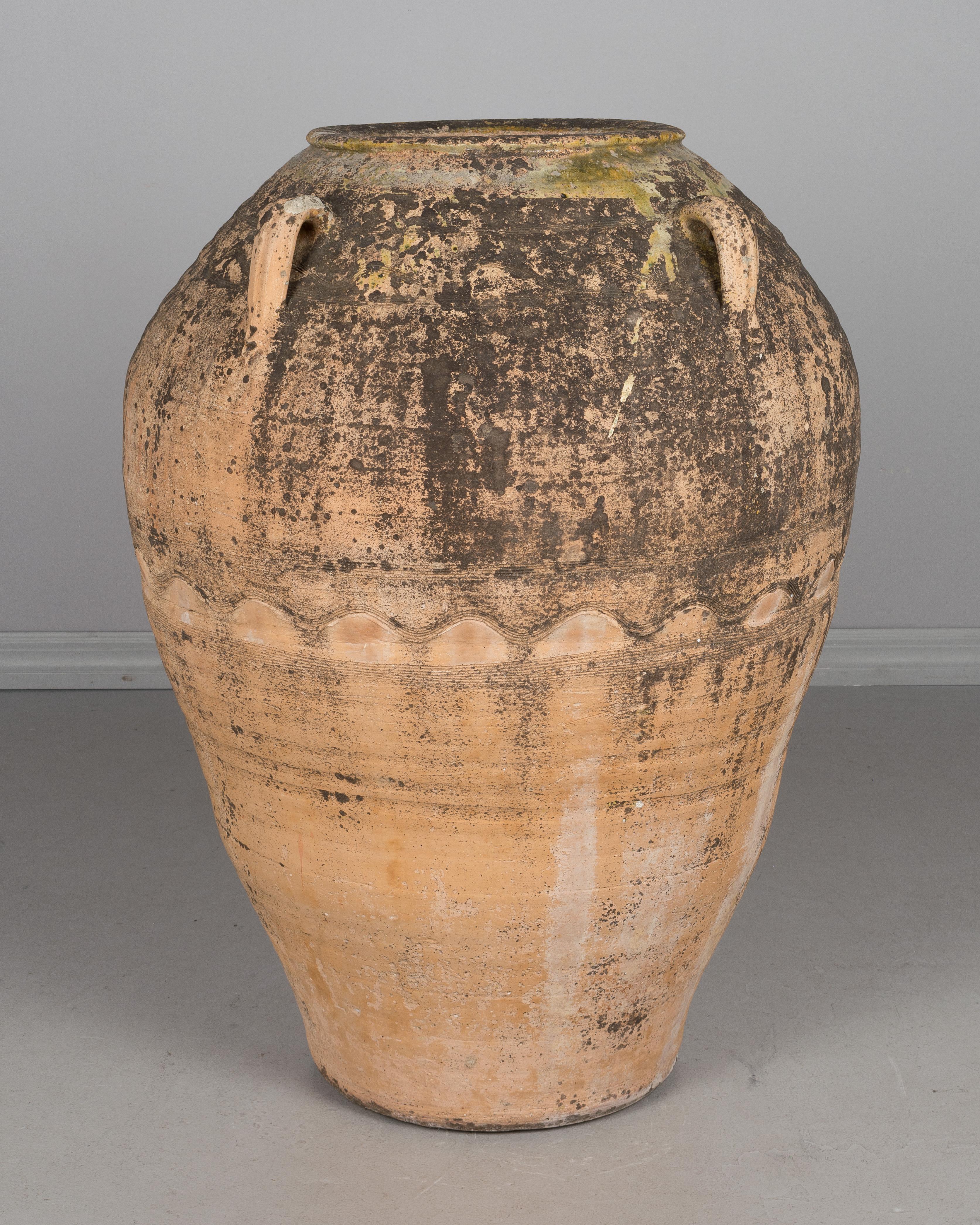 Greek Large 19th Century Terracotta Urn
