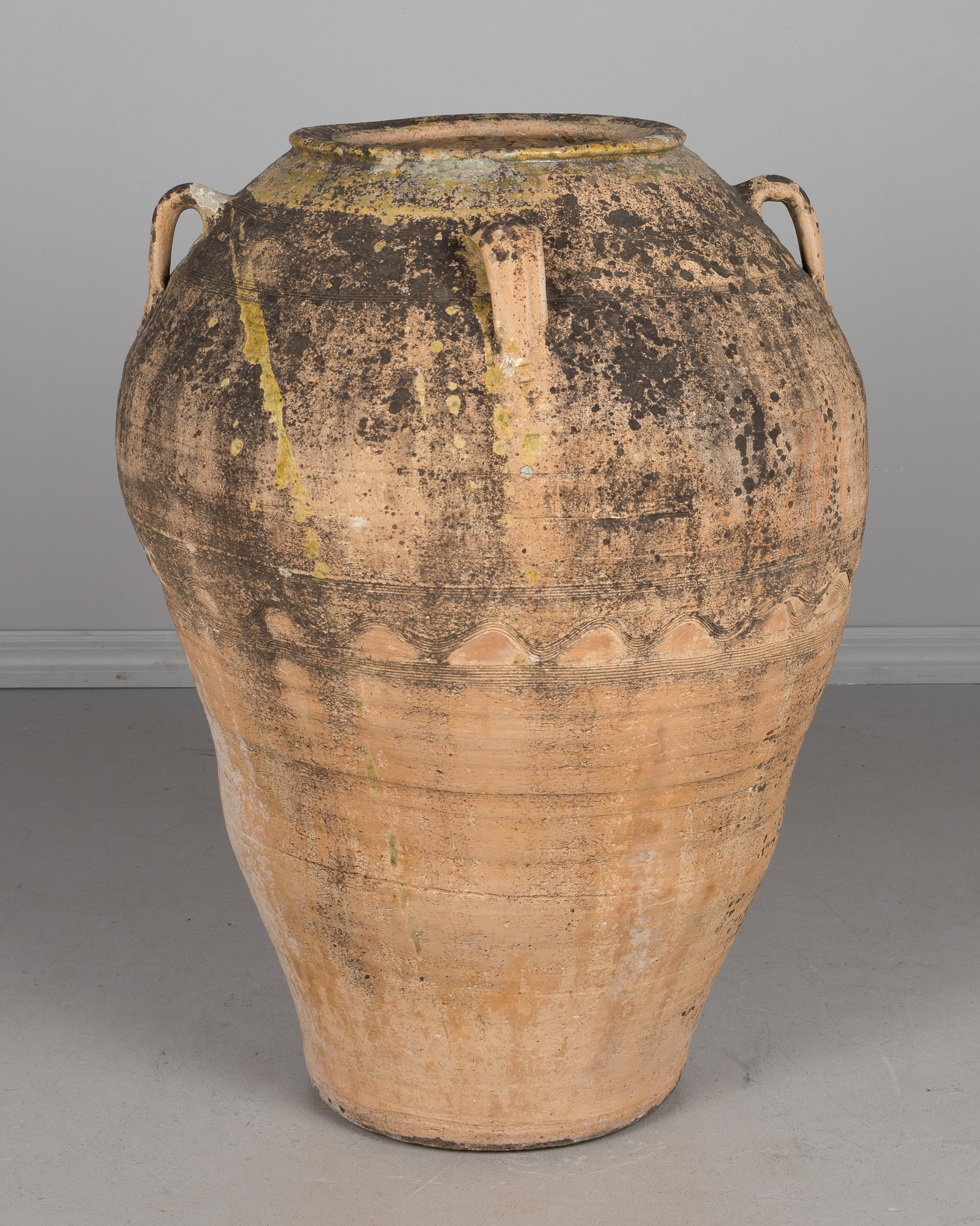 Large 19th Century Terracotta Urn 1