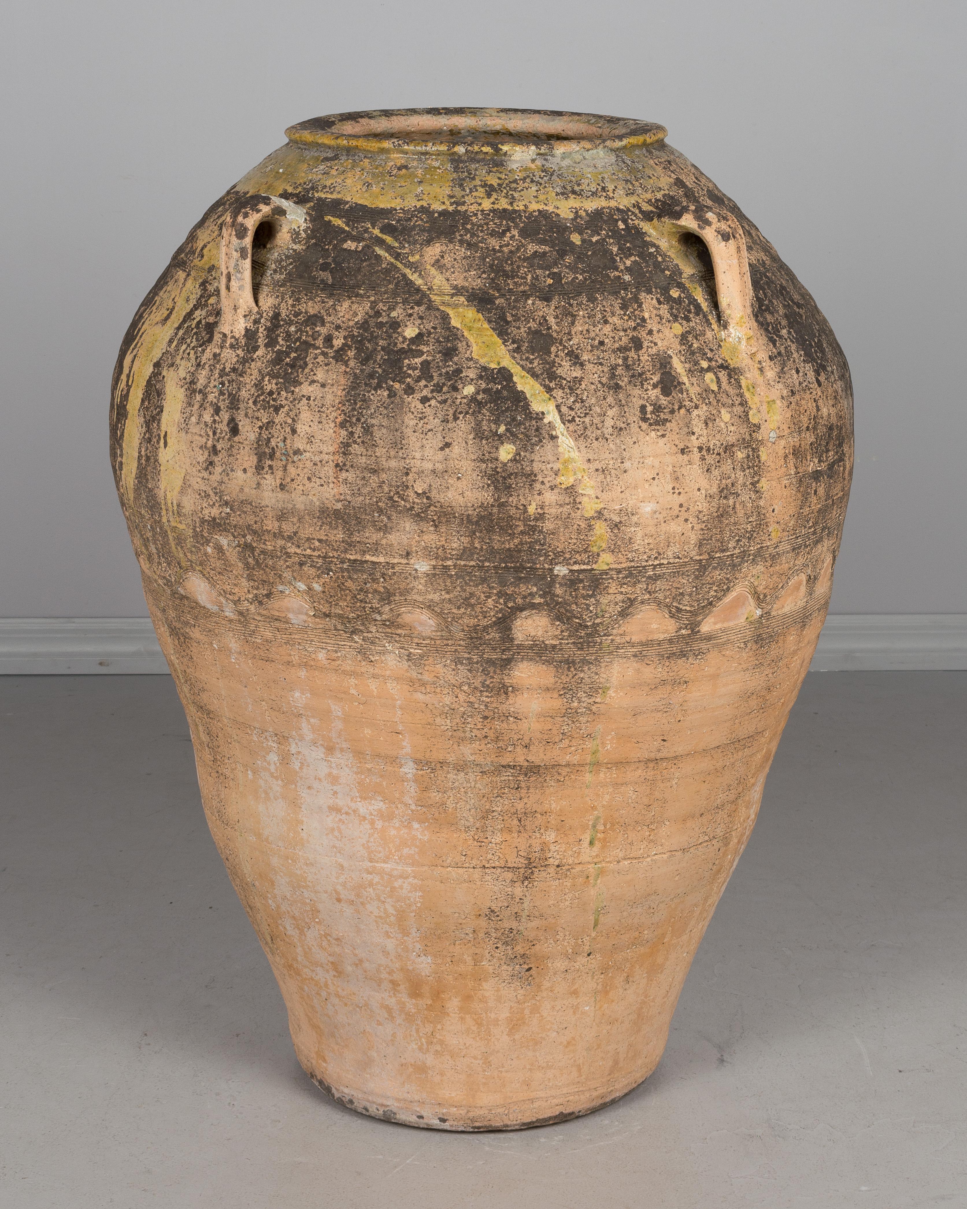Large 19th Century Terracotta Urn 2
