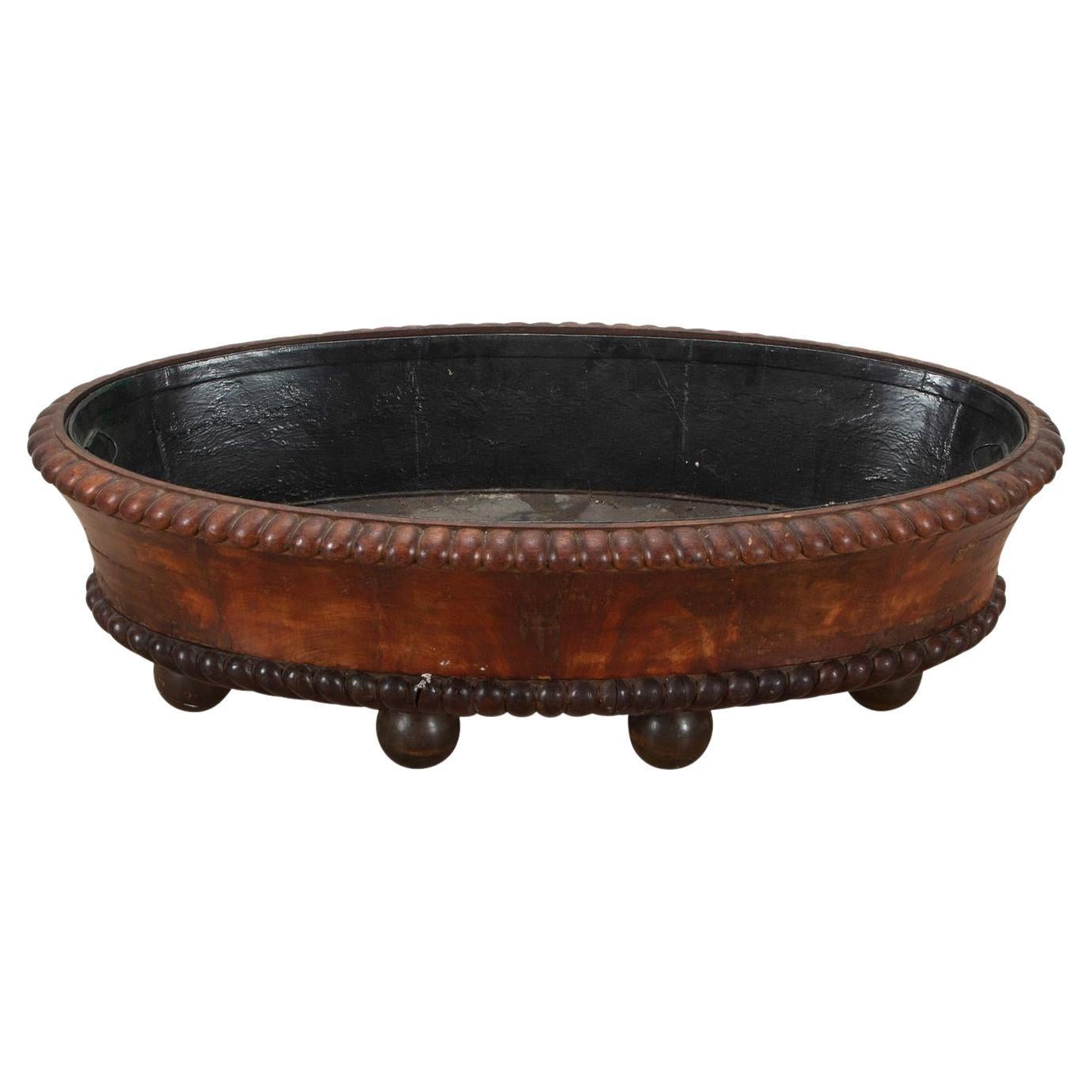 Large 19th Century Three Kings Jardiniere