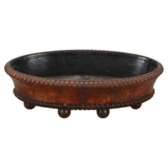 Antique Large 19th Century Three Kings Jardiniere